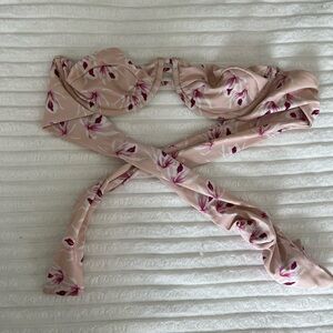 Acacia Strapless top in Orchid